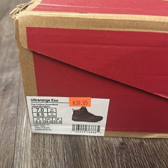 Vans Ultrarange Exo Hi Mte-2 Outdoor Hiking Boot Shoes in Pop Outdoor Brown New - Picture 6 of 6